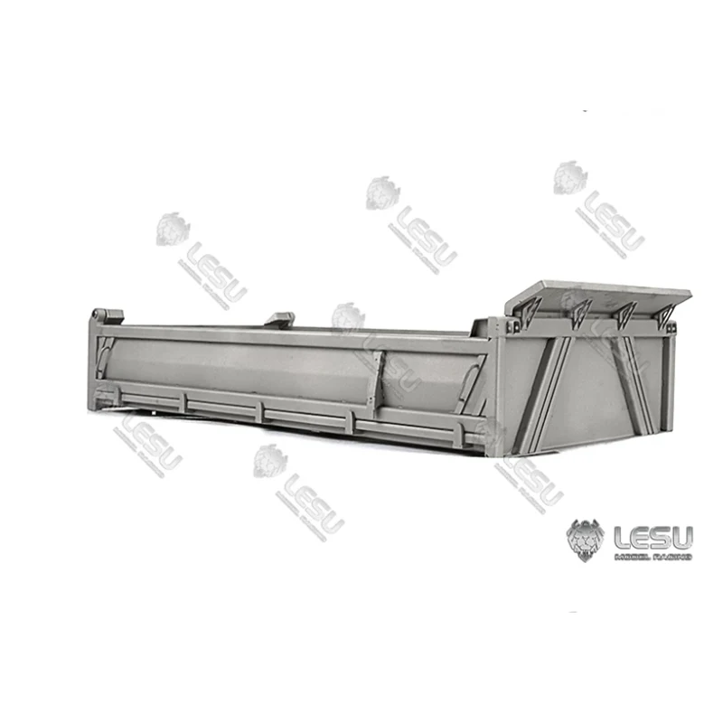 RC 1/14 LESU Metall-Schaufelkasten für Tamiya Hydraulikbagger Lader Muldenkipper für SCANIA MAN VOLVO Tripper DIY-Teile – Detail 5