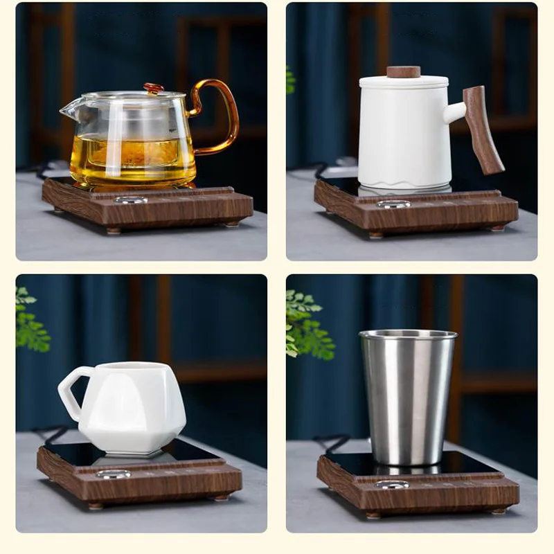 Aquecedor de xícaras 400W 100 ° C caneca mais quente placa quente elétrica fogão de chá café leite água almofada aquecimento mais quente coaster chá quente fabricante 220v