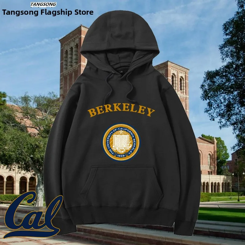 

Толстовка с капюшоном из смесовой ткани (хлопок/полиэстер) в молодежном стиле от Университета Калифорнии в Беркли