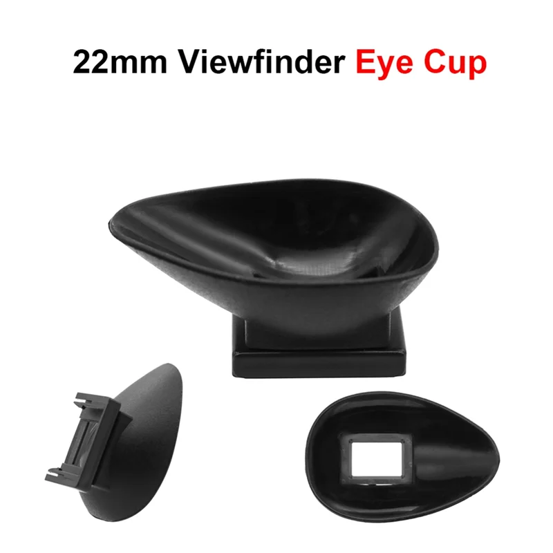 Visor ocular de 22mm para câmera nikon dslr d750 d610 d600 d90 d80 d70 d7200 d7100 d7000 f50 f60 f70 f75 etc.