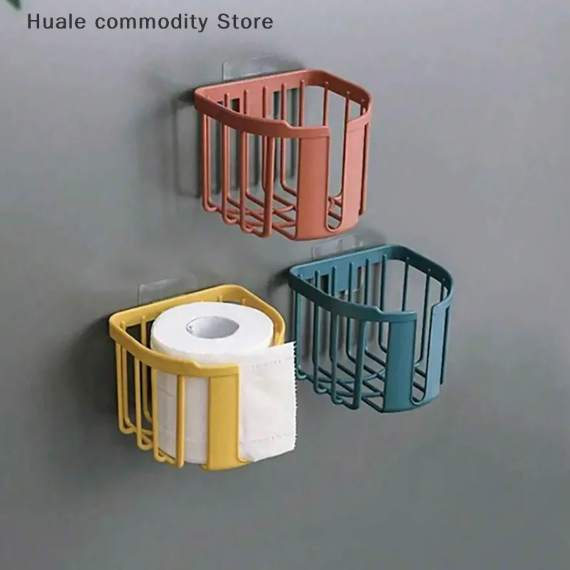 Полка-для-туалетной-бумаги-без-перфорации-коробка-для-салфеток-для-ванной-комнаты-и-кухни-настенная-коробка-для-хранения-липкой-бумаги-держатель-для-туалетной-бумаги-рулонная-бумага
