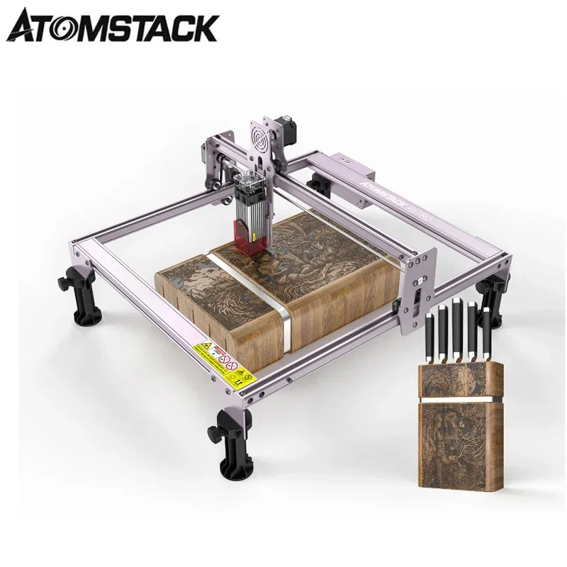 ATOMSTACK A5 PRO 40W CNC DIY Tragbare Granit Stein Glas Engravies Holz Cutter Laser Gravur Maschinen Für Metall