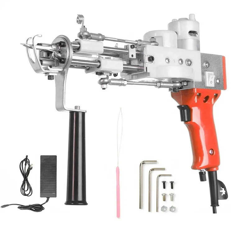 in Stock AK-1 Electric DIY Art Rug Tufting Machine Hand Tufting for Cut Pile or Loop Pile Carpet Needlework Product