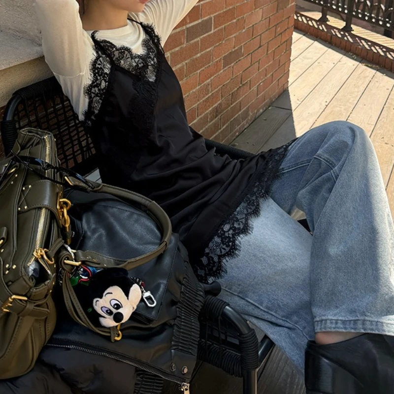 

Large Size Temperament College Style Dress V-neck Sweater Skirt 2025 Autumn and Winter Fat Mm Outer Wear with Knitted Skirt