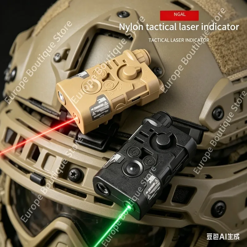 

NGAL Tactical Battery Box Green Dot Aiming Laser Flash Strobe Remote Cable Tail Switch Hunting Game Model Parts