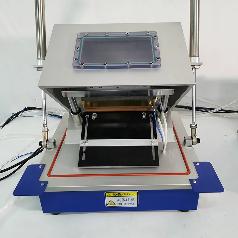 Lithium Battery Heat Vacuum Sealer Equipment First Hot Sealing Machine for Pouch Cell Pre-Sealing After Electrolyte Injec tion