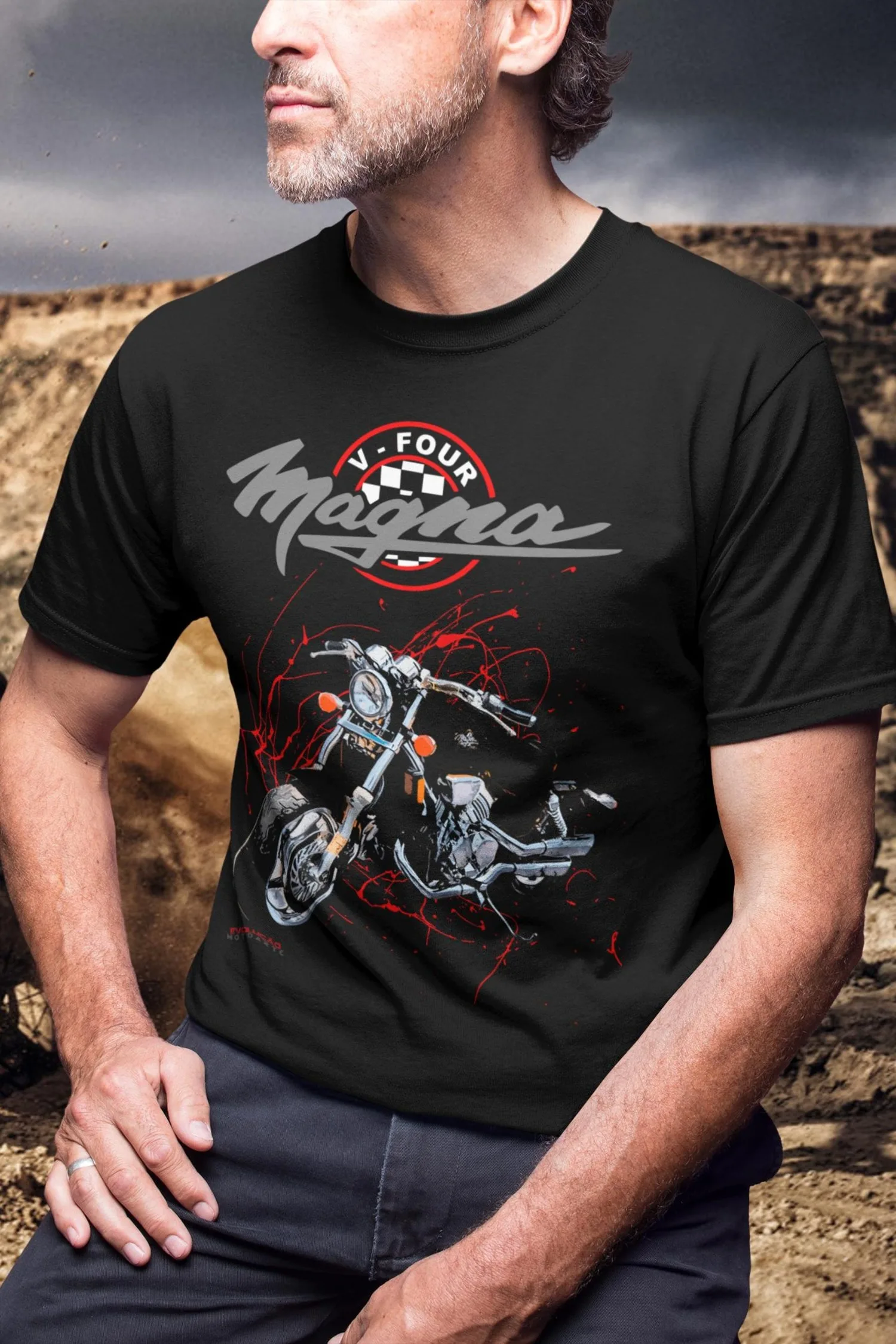 335 @ EY H.onda Magna camiseta para el conductor V4 A Biker's Choice camiseta de motocicleta Power Cruiser Fan gráfico Top para propietarios H.onda Gif