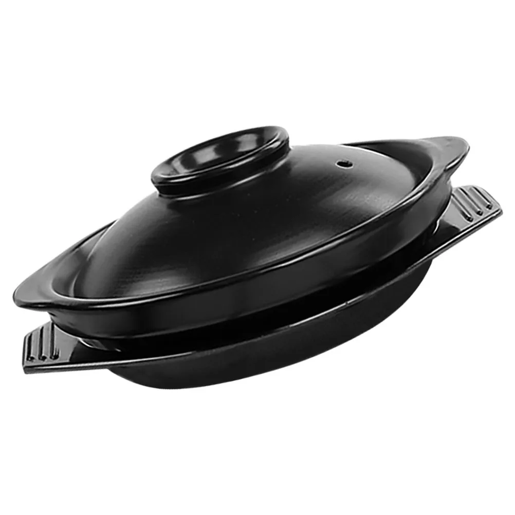 

Clay Cooking Pot with Lid Dutch Oven Pots Chinese for Ceramic Stove Top Lids Casserole Stew