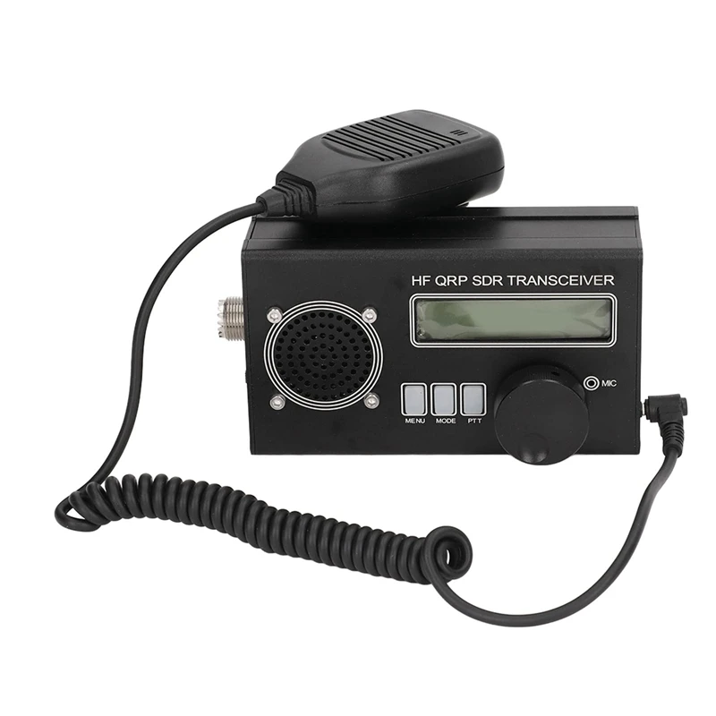 

Shortwave Radio Transceiver 8 Bands Full Mode USDR SDR QRP Transceiver USB/LSB/CW/AM/FM Etc. Signal Receive Mode US Plug