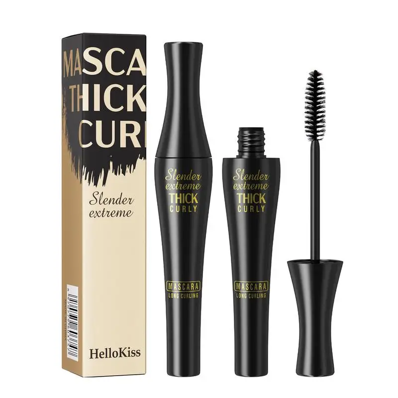 Lash Mascara Voluptueuze Volume Lengte Volle Wimpers Cosmetica Crown Wings Verlenging Mascara Waterproof Zweet-Proof Mascara