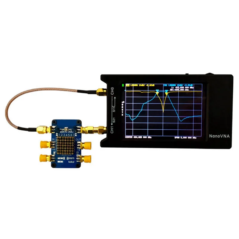 ABPQ-3X Nanovna اختبار مجلس كيت VNA اختبار التجريبي مجلس ناقلات شبكة محلل اختبار المجلس