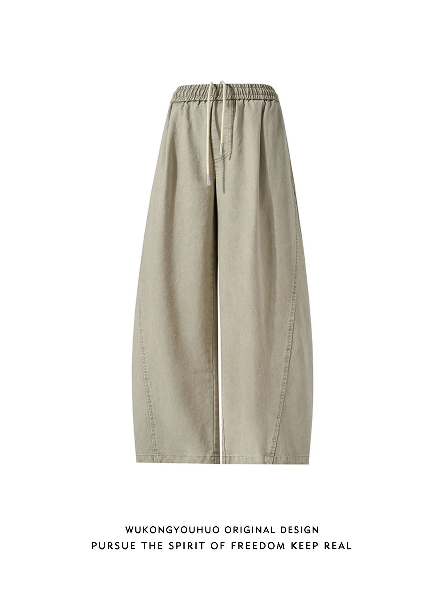 

Wukong Has Goods American Trendy Brand Waed Deconstructed Knife Work Pants Men Retro Loose Wide Leg Versatile Casual Long P...