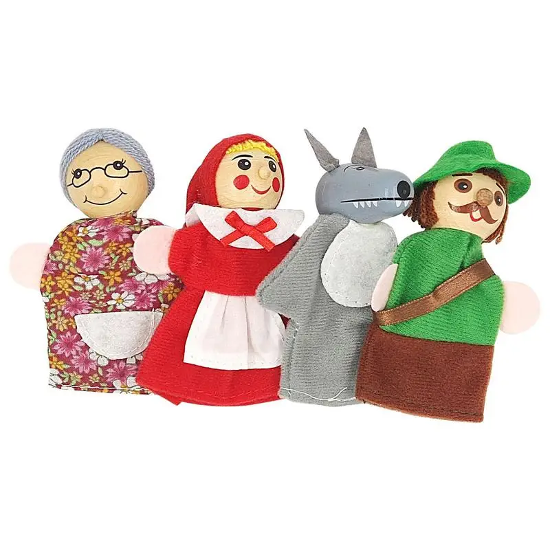

4 шт., детские куклы-животные из мультфильма