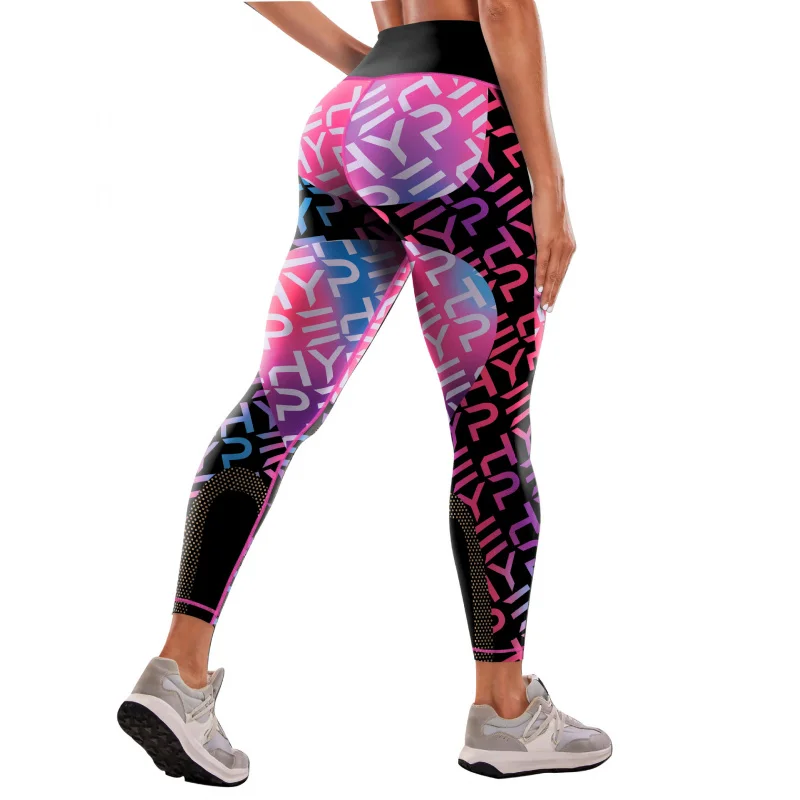

Digital printing Women Leggings Yoga Pants Seamless High Waist Leggings Running Sports Workout Leggings Fitness Gym Clothing