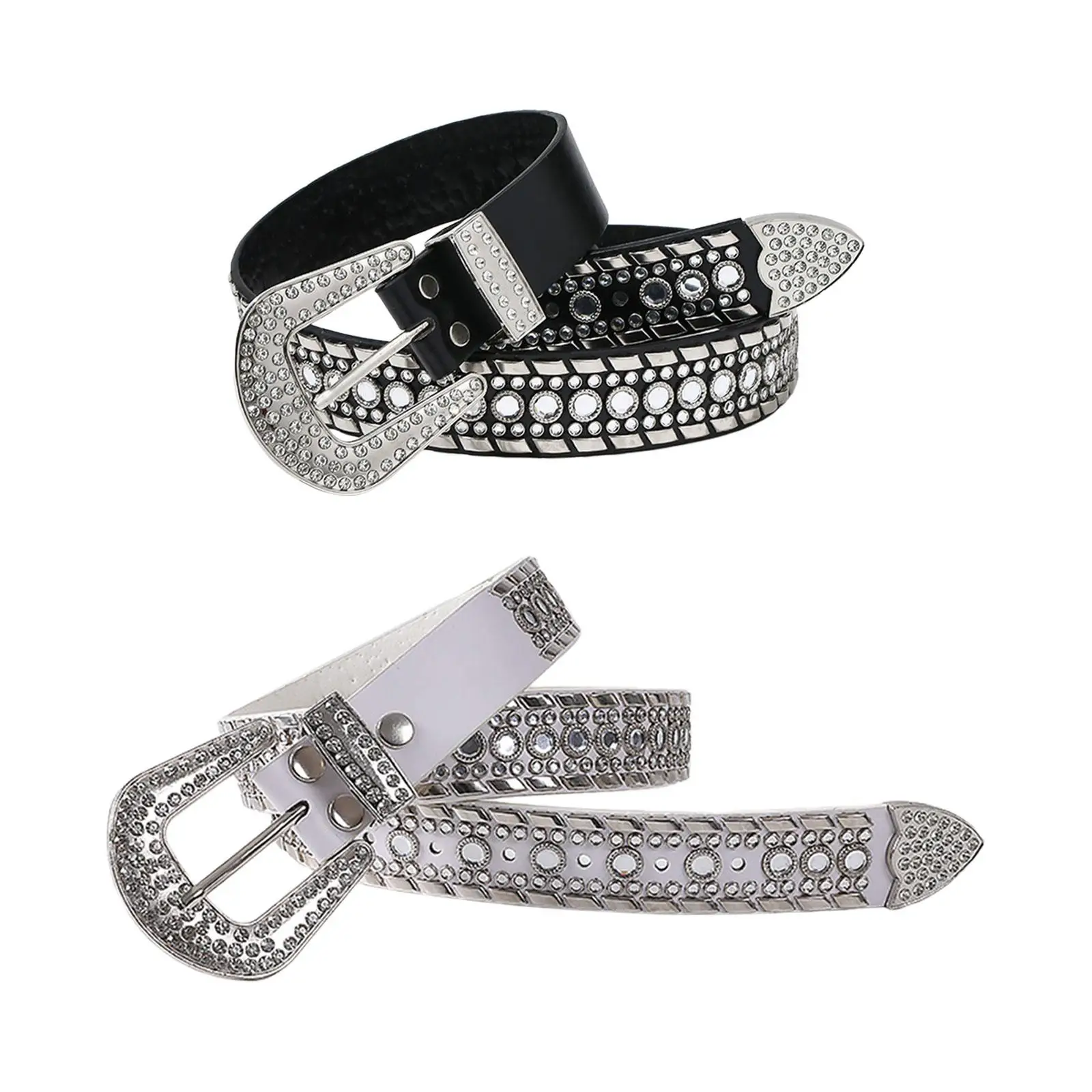 

Women Rhinestone Belt Fashion Waist Strap Belts for Casual Party Lady Girls