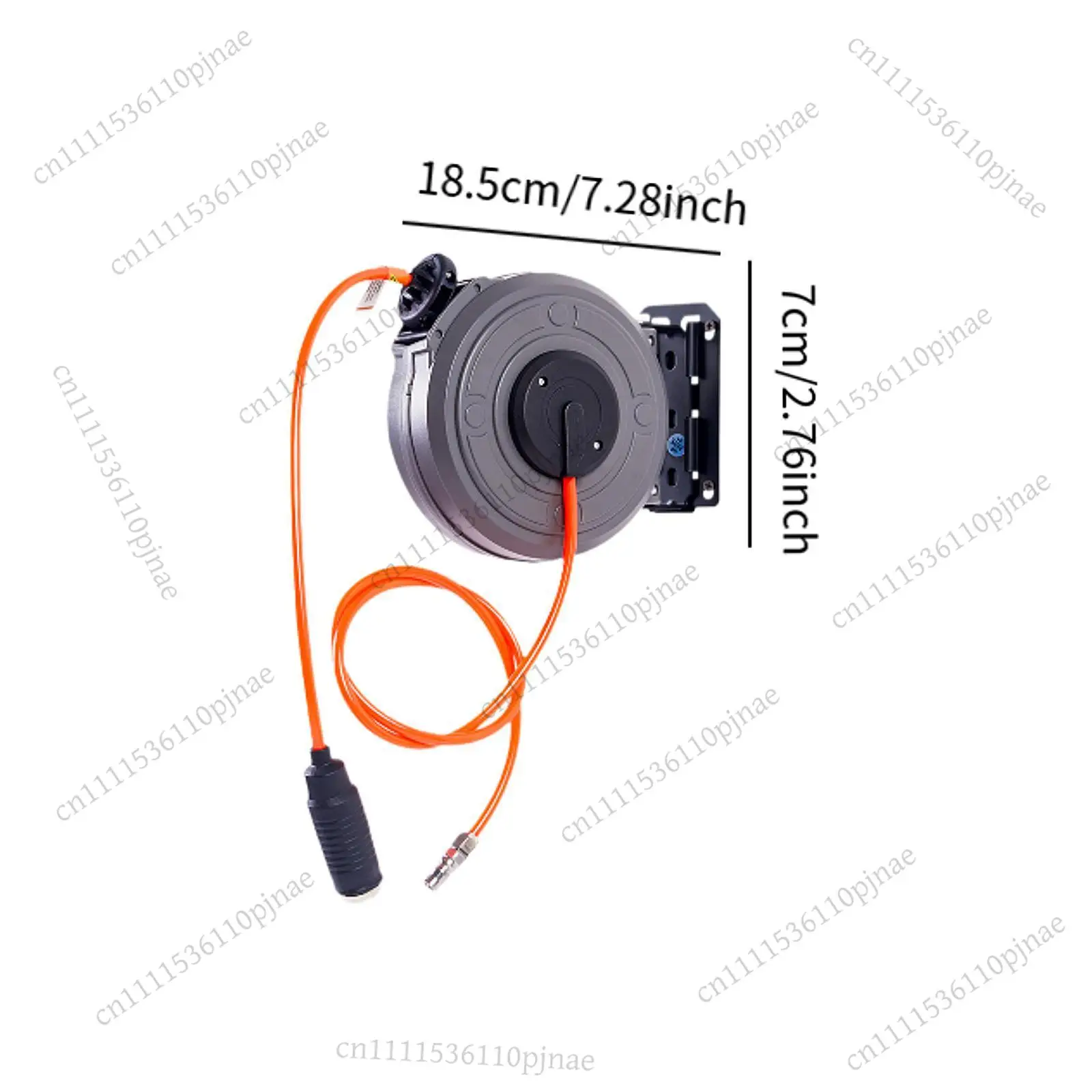 Retractable Air Hose Reel Easy to Install Accessories Automatic Retractable Air Drum Reel Air Compressor Hose Reel for Workshop view 6