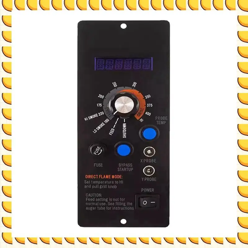 BAAU-Kit controlador de termostato Digital para parrillas de pellets de madera Campchef con Sensor de sonda de temperatura RTD e encendedor