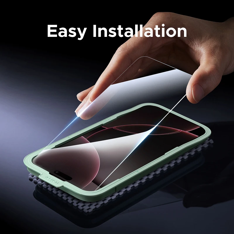 Magnetyczne etui UGREEN i szklany ochraniacz ekranu do iPhone'a 18 17 16 15 14 Pro Max, etui na iPhone'a 18Pro, zestaw etui Macsafe. — zdjęcie produktu 6