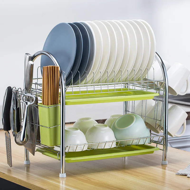 Household Dish Storage Rack Drainer Bowl Rack For Chopsticks and Dishes Storage Box Cupboard Supplies Home Kitchen Shelves