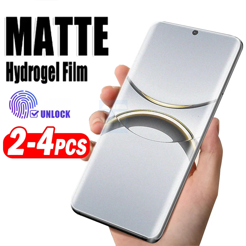 

2-4 шт. матовая гидрогелевая пленка с защитой от отпечатков пальцев для Oppo Find X8 Pro X7 Ultra X8s+ X6 X5 X3 Neo X2 X9 Pro, защитная пленка для экрана, не стекло