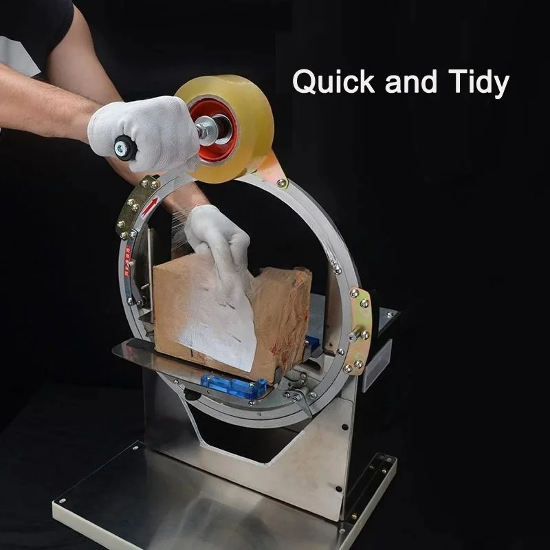 Auto Box Taping Carton Wrap-around Sealing Machine Case Carton Box Taper Sealer Packing Machine