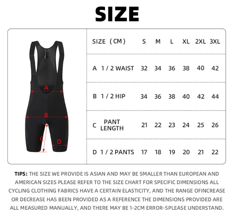 YKYWBIKE Männer Radfahren Trägerhose Pro Team Sommer 7 Stunden Italien Schnittstelle Polsterung Fahrrad Lätzchen Kurze Hosen Rennrad Shorts 2025 – Detail 8