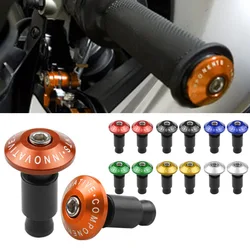 8 Color Motorcycle Handle Bar Ends Plug Grips Handlebar Plug Caps Slider Motor Bike For Honda Yamaha Dirt Bike Accessories