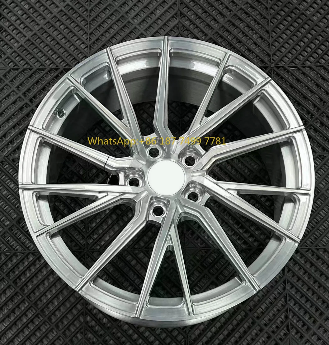 

Silver Brushed Multi-Spoke Forged Wheels Aluminum Alloy Fit for ..A4 A6 . F30 G20 E90 Passenger Car Wheels