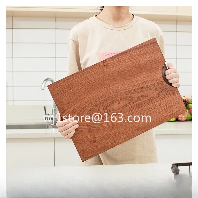 Ebony cutting board Solid wood Whole wood cutting  Double-sided cutting board  board Antibacterial and mildew-proof