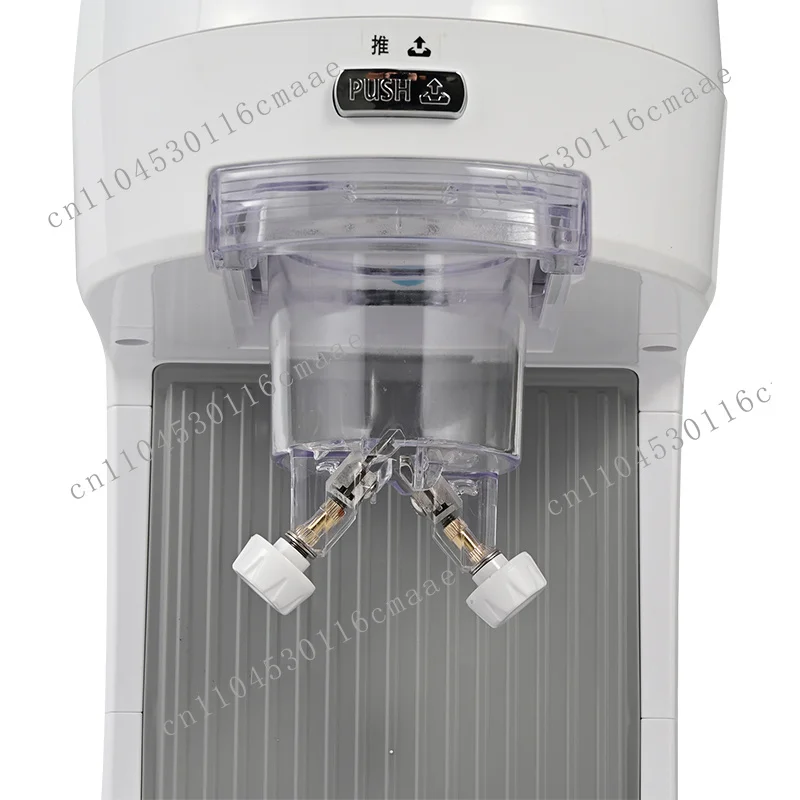 Single ice cream crusher, electric ice crusher, stainless steel blade, high capacity 70 kg/h