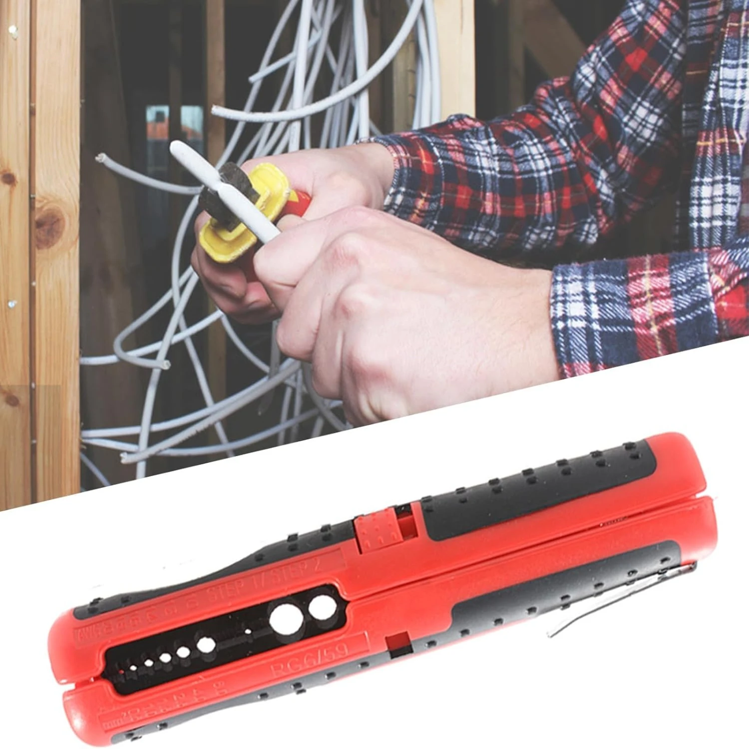 Convenient, Versatile, and Ultimate Efficient Wire Strippers - Effective Network Pliers Cutter for Handling Electrical Tasks - M