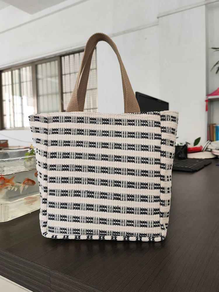 bolsa-de-lona-2025-novo-sle-portatil-saco-de-almoco-escritorio-versatil-quadrado-id-pano-saco-lancheira-bolsa-feminina-buet-saco