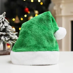 Personalized Santa Christmas Hat Embroidered Red Green Custom Name Santa Hat 2024 Decoration Custom X-Mas New Year Party Hat