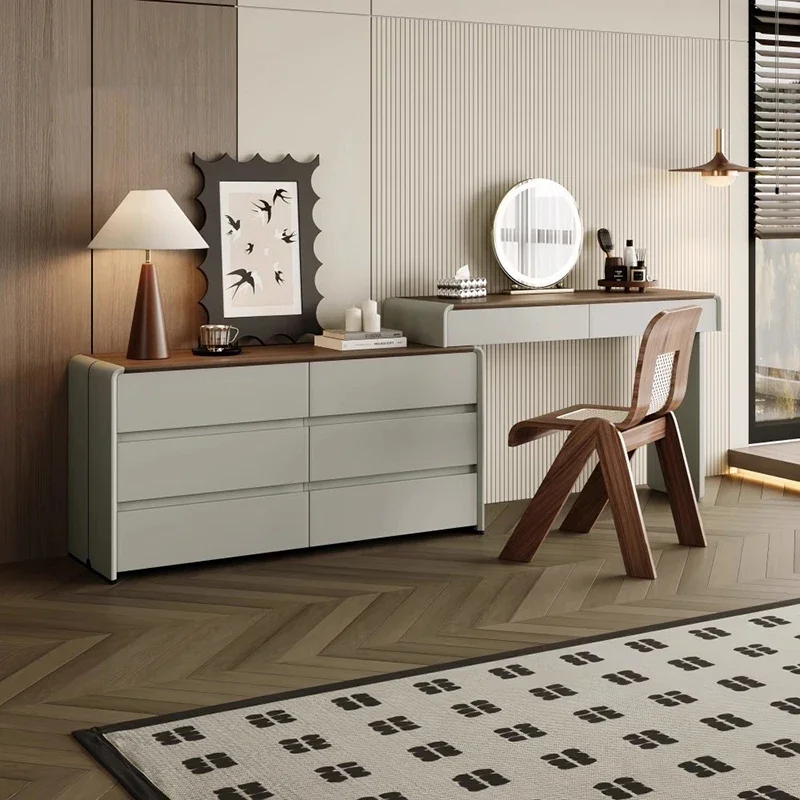 

Minimalist Makeup Tall Vanity Tables Long Gray Storage Bedroom Vanity Tables Girl Mirror Nordic Coiffeuse De Chambre Furniture