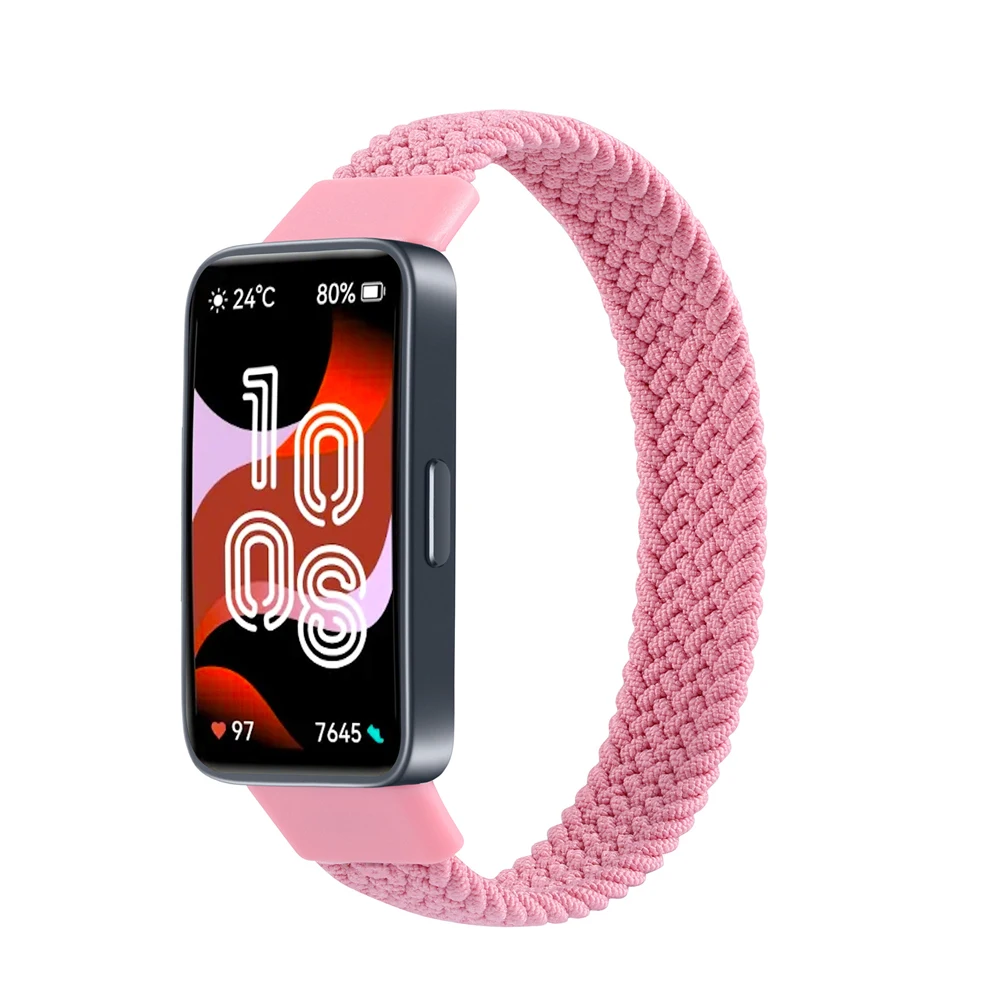 Nylon Loop Band für Huawei Band 8 Riemen Correa für Huawei Band8 Träger Armband für Huawei 8 Band geflochtene Bänder Huawei Band 9