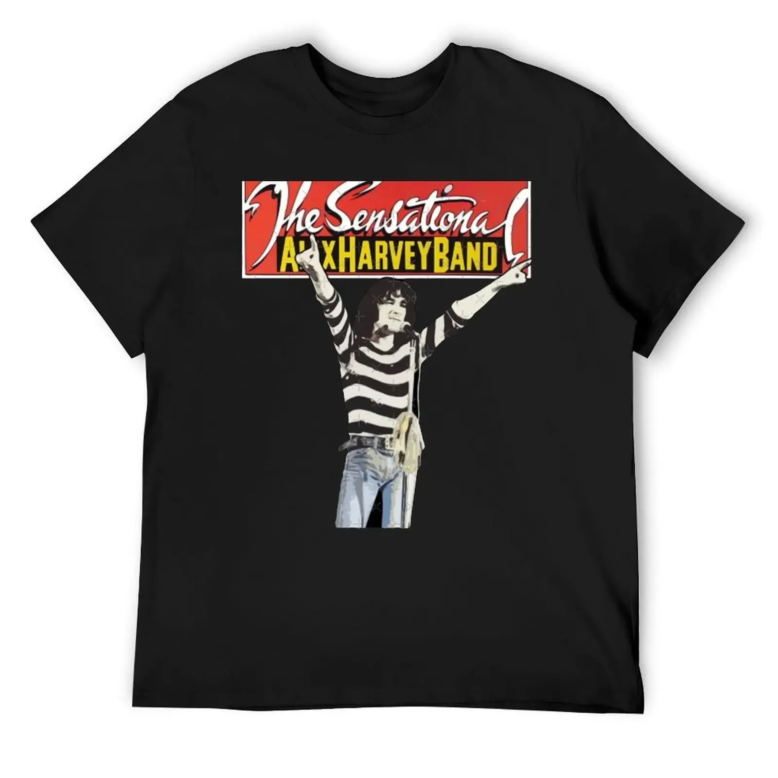 

The Sensational Alex Harvey Band T-Shirt oversized t shirt cute clothes summer top mens graphic t-shirts funny