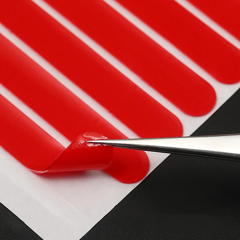 Fita adesiva clara do prego, unhas postiças Display Stand, cola adesivos, dupla face colada, prática de manicure, mostrando ferramentas, 24 pcs, 40pcs