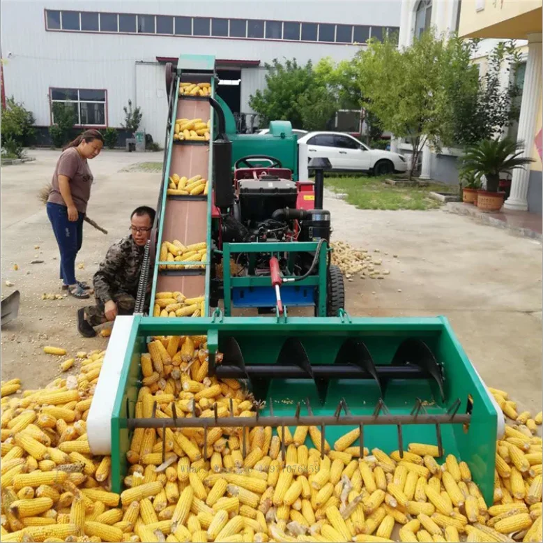 Shanghai Agricultural 2020 New Large Scale Corn Thresher With Automatic Feeding Factory Price