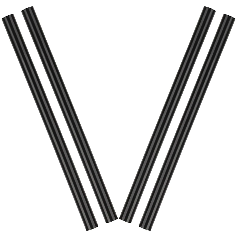 

4 Pcs Spider Stove Cover Black Silicone Non slip Camping Tubing Outdoor Cooking Gas Protector Anti scald Leg Sleeves