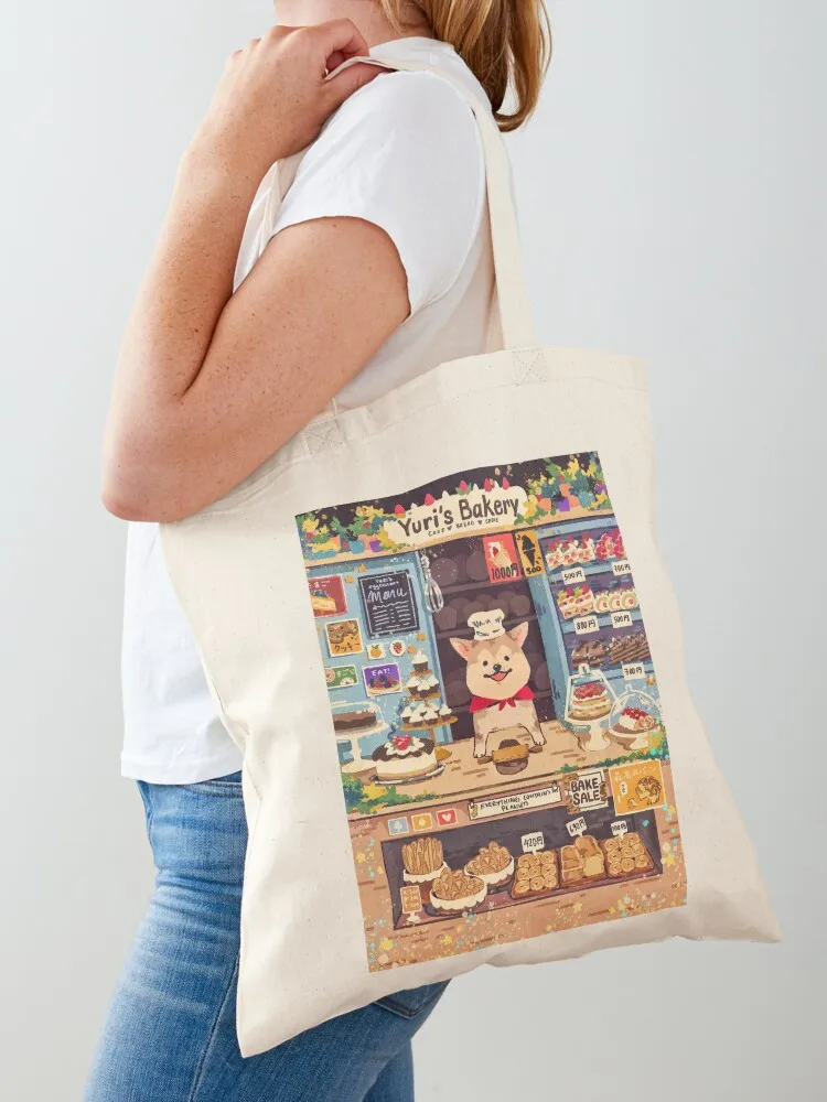 

Yuri's Bakery Tote Bag shopping bag logo cloth bag woman woman shopping Women's shopping