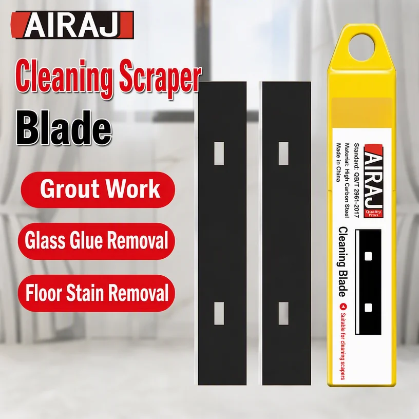 100mm Cleaning Shovel Cutter Alloy steel Razor Blades Replacement Glass Scraper Window Tint Glue Adhesive Residue Removal Tool