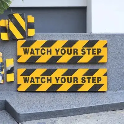 

Warning Tape Anti-slip Strap Step Grips for Stairs Indoor Caution Stickers Outdoors
