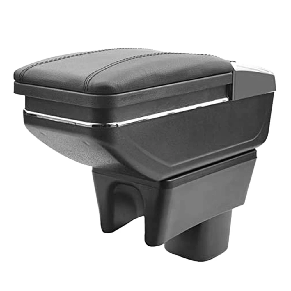 Car Storage Box PU Leather Central Armrest Box for Suzuki Swift 2005-2019 Interior Accessories