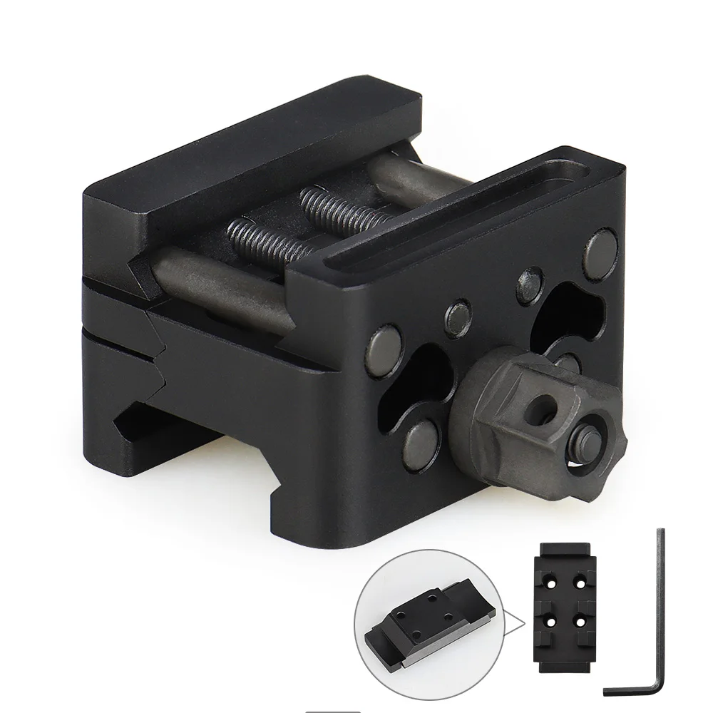 

Airsoft Accessories DLOC-IRD Quick Release Weapon Mount Mini Rifle Mount for the IR Patrol M300W Reattaching To Picatinny Rail