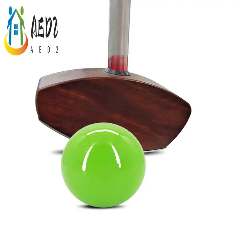 

AED2-1 шт. однотонные парковые мячи для гольфа Парковый мяч для гольфа 60 мм 2,36 дюйма