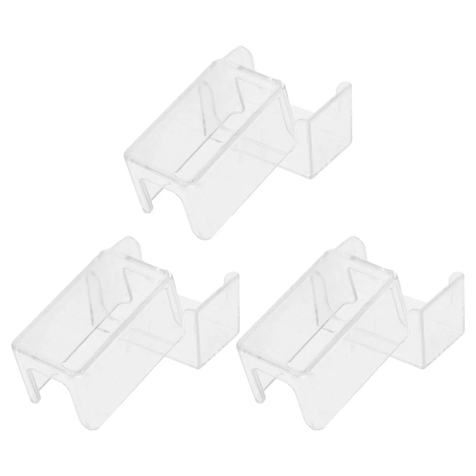 

3Pcs Acrylic Transparent Billiard Chalk Box Portable Cue Chalk Holder for Pool Snooker Powder Storage Organizer