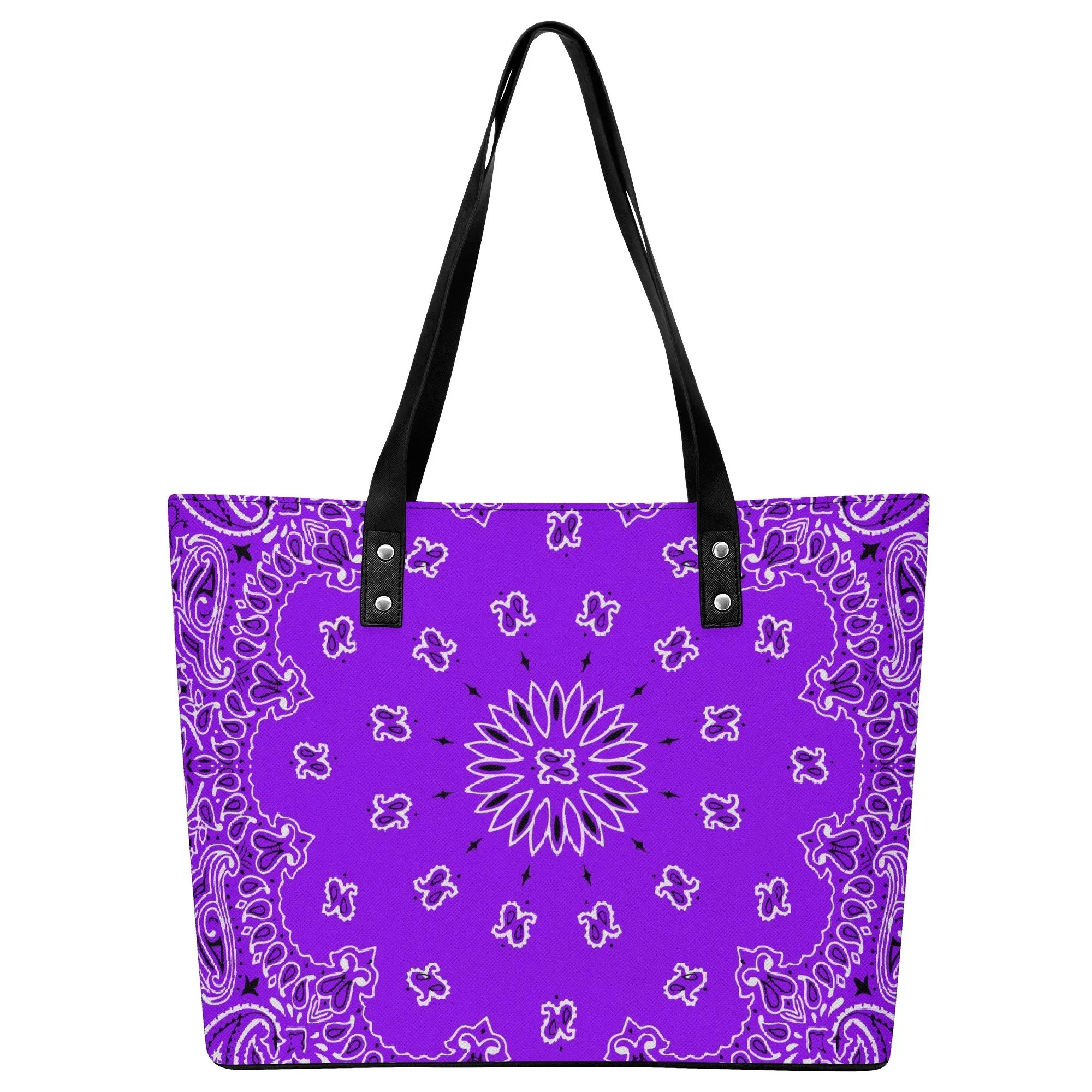 

Bandana Women's Shoulder Bag Women's Handbag High Quality Bag Fashionable Elements Customizable Patterns