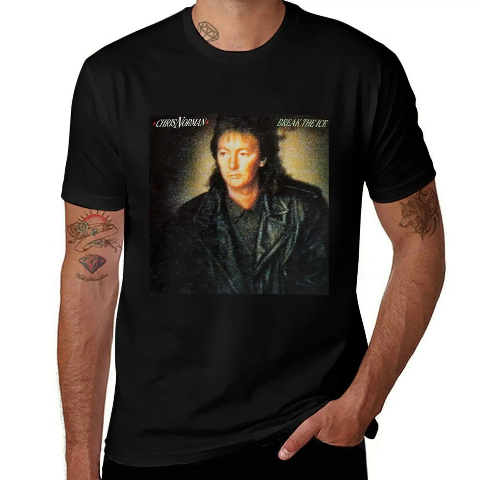 

Chris Norman break the ice T-Shirt Casual Daily Graphic Tee