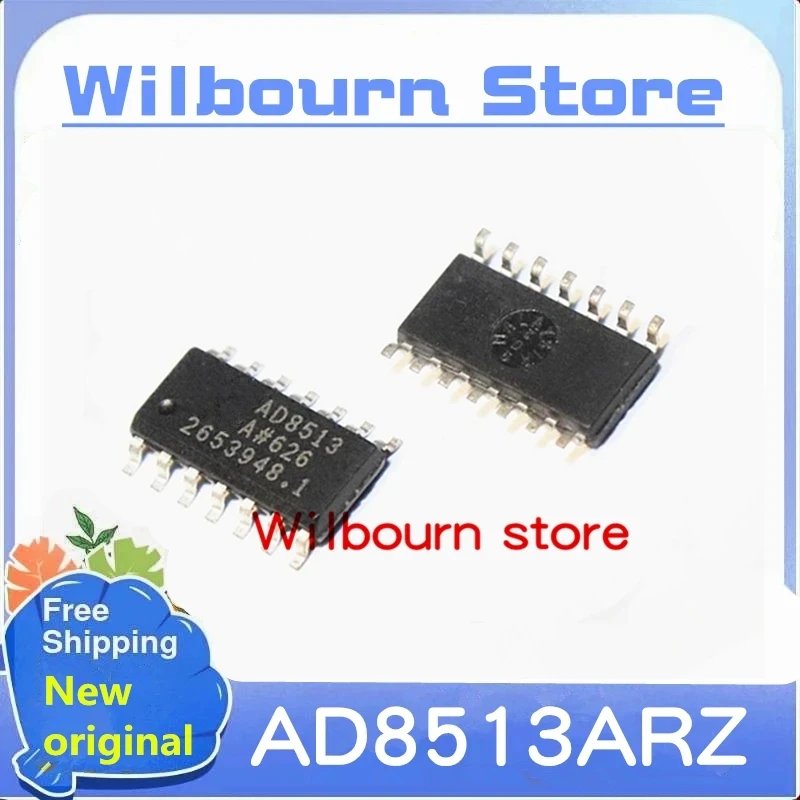 10PCS~100PCS/LOT AD8513ARZ AD8513ARZ-REEL7 AD8513A SOP14 New original stock