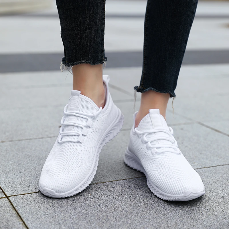 أحذية رياضية كاجوال مريحة للنساء والرجال عصرية جديدة غير قابلة للانزلاق ونعل شبكي علوي مثالي للارتداء اليومي والعمل #6